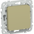 FLITE Выключатель 1-клавишный перекрестный 10А ВС71-1-0-ФлО оливковый IEK, FI-V13-0-10-K26