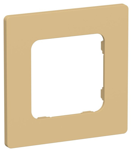 IEK FLITE Рамка 1-местная РУ-1-К-ФлШм шамуа IEK, FI-M12-32-20-K89, Classic
