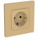 IEK FLITE Рамка 1-местная РУ-1-К-ФлШм шамуа IEK, FI-M12-32-20-K89, Classic