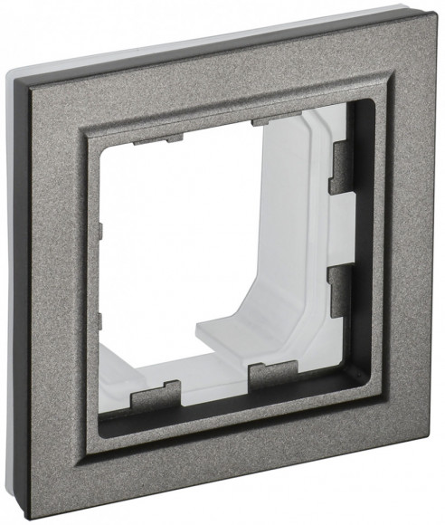 IEK BRITE Рамка 1-местная IP44 РУ-1-БрТБ-44 темная бронза IEK, BR-M12-44-K45