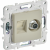 SKANDY Розетка двойная TV+RJ45 кат.5E SK-A14B бежевый IEK, SK-AK20-1-K10