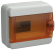 IEK TEKFOR Корпус пластиковый КМПн-8 IP65 оранжевая прозрачная дверь IEK, TF5-KP72-N-08-65-K03-K09 IEK TEKFOR Корпус пластиковый КМПн-8 IP65 оранжевая прозрачная дверь IEK, TF5-KP72-N-08-65-K03-K09