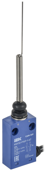 IEK Выключатель концевой C6N-169 гибкий пружинный стрержень IP67 IEK, KKV12-P169-1-67