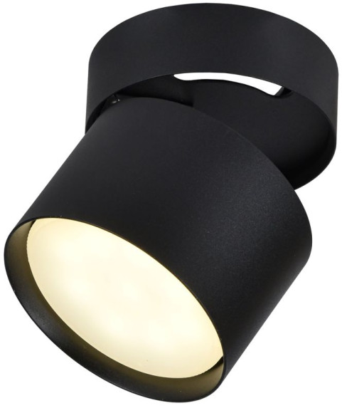 IEK LIGHTING Светильник 4014 накладной потолочный поворотный под лампу GX53 черный IEK, LT-UPB0-4014-GX53-1-K02