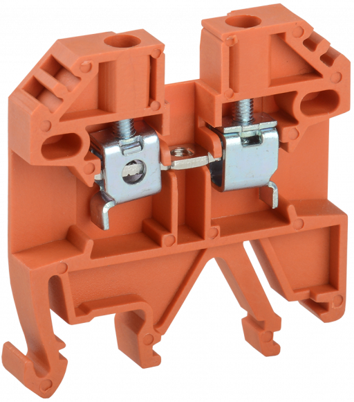 IEK Клемма винтовая КВИ-2,5мм2 оранжевая IEK, YZN30-002-K09