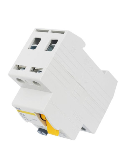 IEK Выключатель дифференциальный (УЗО) ВД1-63 2Р 80А 30мА IEK, MDV10-2-080-030 IEK Выключатель дифференциальный (УЗО) ВД1-63 2Р 80А 30мА IEK, MDV10-2-080-030