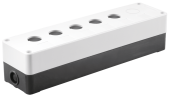 Корпус поста КП105(6) для кнопок управления 5(6) мест белый IEK, BKP10-6-K01 Корпус поста КП105(6) для кнопок управления 5(6) мест белый IEK, BKP10-6-K01