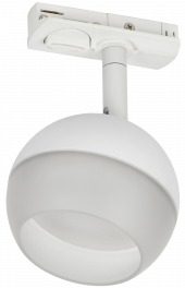 LIGHTING Светильник 4118 декоративный трековый поворотный под лампу GX53 белый IEK, LT-USB0-4118-GX53-1-K01