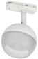 IEK LIGHTING Светильник 4118 декоративный трековый поворотный под лампу GX53 белый IEK, LT-USB0-4118-GX53-1-K01