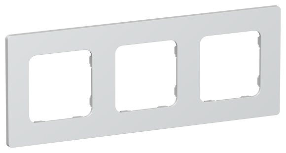 IEK FLITE Рамка 3-местная РУ-3-К-ФлЖ жемчуг IEK, FI-M32-32-20-K36