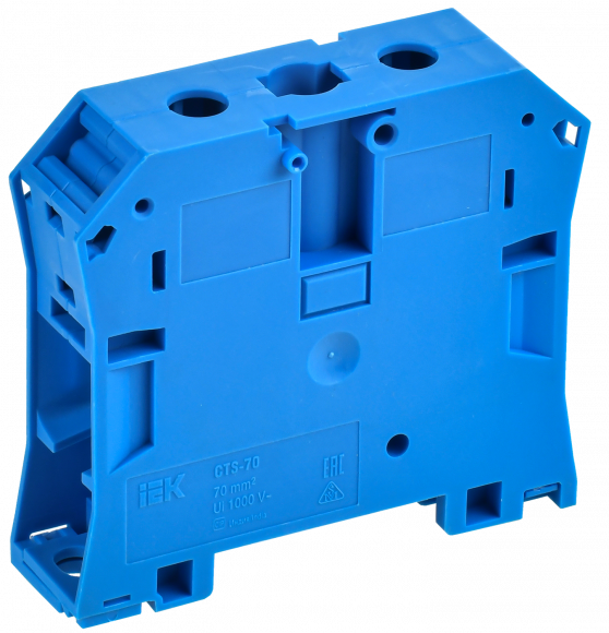 IEK Колодка клеммная CTS 70мм2 синяя IEK, YCT10-00-K07-070