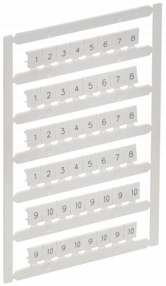 IEK ARMAFIX Маркер для CTS 6мм2/CP 10мм2 "1-10" IEK, AF-CT10D-M-006-01