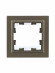 IEK BRITE Рамка 1-местная IP44 РУ-1-БрШ-44 шампань , BR-M12-44-K37