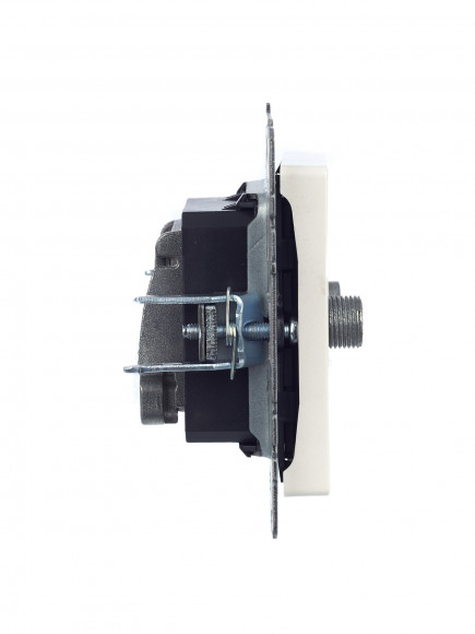 IEK BRITE Розетка двойная TV+SAT РТВ/РСп12-БрЖ жемчуг , BR-AF20-O-K36