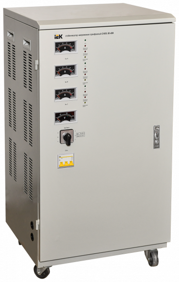 IEK Стабилизатор напряжения СНИ3-30 кВА трехфазный IEK, IVS10-3-30000