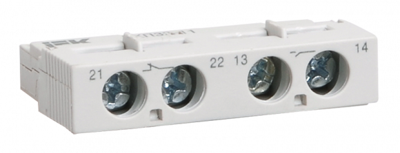 IEK Дополнительный контакт поперечный ДКП32-11 IEK, DMS11D-AE11