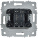 IEK BRITE Выключатель 1-клавишный проходной 10А ВС10-1-6-БрАБ арктический белый IEK, BR-V12-0-10-K91