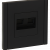 FORTE&amp;PIANO Розетка компьютерная двойная RJ45 кат.6 FP134 черный IEK, FP-K20-2-K02