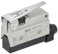 Микропереключатель концевой МП-7140 укороченный рычаг IP40 IEK, KKV12-7140-2-64