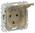 IEK FLITE Розетка с заземлением с защитными шторками и крышкой безвинтовое крепление 16А IP44 РСшкр11-1-44-ФлХ хаки IEK, FI-R16-16-1-44-K59