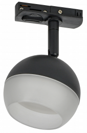 LIGHTING Светильник 4118 декоративный трековый поворотный под лампу GX53 черный IEK, LT-USB0-4118-GX53-1-K02