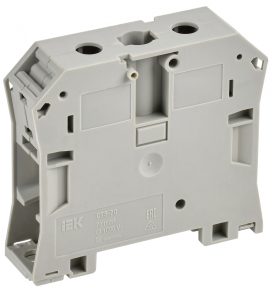 IEK Колодка клеммная CTS 70мм2 серая IEK, YCT10-00-K03-070