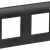 SKANDY Рамка 2-местная SK-F02Bl черный IEK, SK-M22-K02