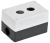 IEK Корпус КП102-Р для кнопок 2 места белый IEK, BKP10-2-K01-R