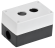 IEK Корпус КП102-Р для кнопок 2 места белый IEK, BKP10-2-K01-R