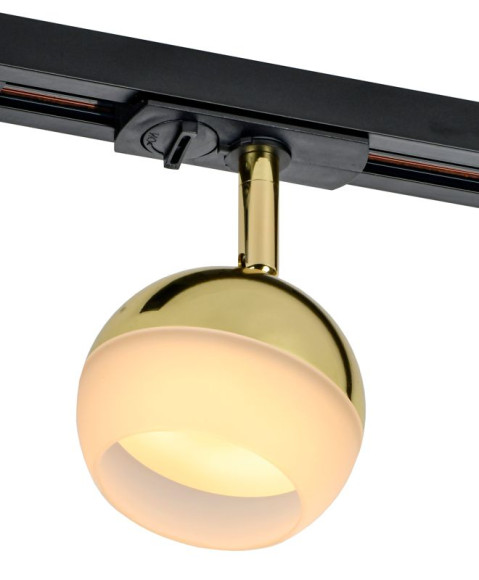 IEK LIGHTING Светильник 4118 декоративный трековый поворотный под лампу GX53 золото IEK, LT-USB0-4118-GX53-1-K22