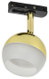 IEK LIGHTING Светильник 4118 декоративный трековый поворотный под лампу GX53 золото IEK, LT-USB0-4118-GX53-1-K22