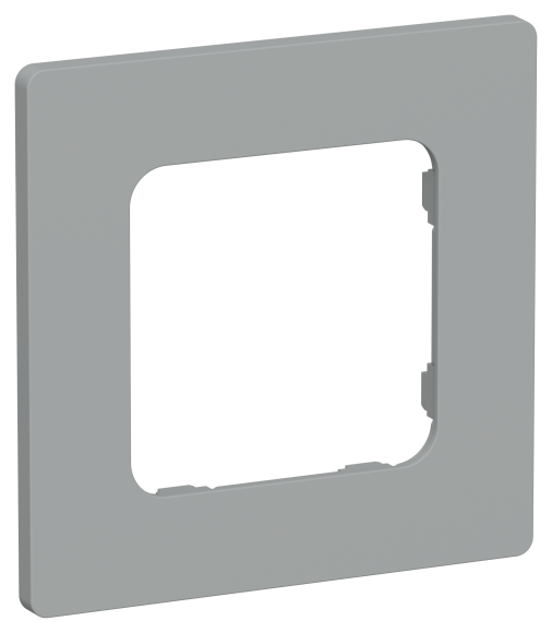 IEK FLITE Рамка 1-местная РУ-1-К-ФлС серый IEK, FI-M12-32-20-K03