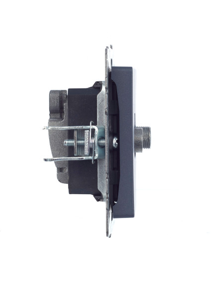 IEK BRITE Розетка двойная TV+SAT РТВ/РСп12-БрМ маренго , BR-AF20-O-K35