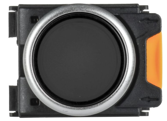 IEK Кнопка d=22мм 1NO+1NC чёрная MASTER IEK, MI-BT60-11-3-22-K02