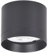 LIGHTING Светильник 4015 накладной потолочный под лампу GX53 черный IEK, LT-UPB0-4015-GX53-1-K02