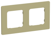 FLITE Рамка 2-местная РУ-2-К-ФлО оливковый IEK, FI-M22-32-20-K26