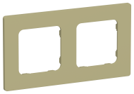 FLITE Рамка 2-местная РУ-2-К-ФлО оливковый IEK, FI-M22-32-20-K26