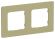 IEK FLITE Рамка 2-местная РУ-2-К-ФлО оливковый IEK, FI-M22-32-20-K26, Classic IEK FLITE Рамка 2-местная РУ-2-К-ФлО оливковый IEK, FI-M22-32-20-K26, Classic