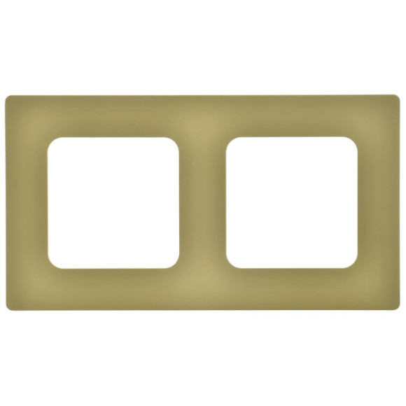 IEK FLITE Рамка 2-местная РУ-2-К-ФлО оливковый IEK, FI-M22-32-20-K26, Classic IEK FLITE Рамка 2-местная РУ-2-К-ФлО оливковый IEK, FI-M22-32-20-K26, Classic