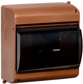 KREPTA 3 Корпус пластиковый КМПн 2/6 IP30 дуб IEK, MKP42-N-06-30-09-D