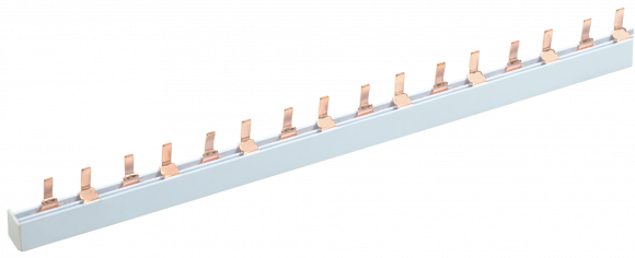 IEK Шина соединительная типа PIN (штырь) 2Р 100А (1м) IEK, YNS21-2-100