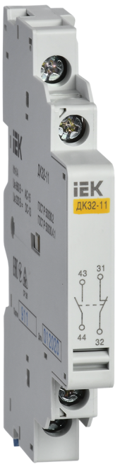 Дополнительный контакт ДК32-11 MASTER IEK, DMS11D-AU11