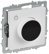 BRITE Термостат электронный с индикацией ТС10-1-БрАБ арктический белый , BR-RT11-K91