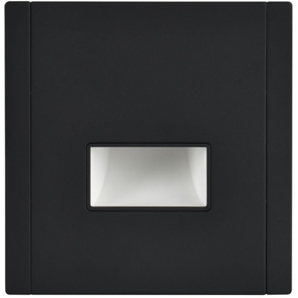 IEK FORTE&PIANO Подсветка LED встраиваемая FP157M металл черный IEK, FP-FL20-M-K02