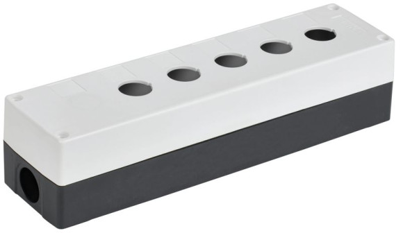 IEK Корпус КП105(6)-Р для кнопок 5(6) мест белый IEK, BKP10-6-K01-R