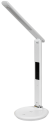 IEK LIGHTING Светильник светодиодный настольный 2011 7Вт на подставке QI-заряд USB-выход кожа белый IEK, LDNL0-2011-1-QI-7-K01