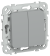 IEK FLITE Выключатель 2-клавишный кнопочный проходной 10А ВС62-2-0-ФлС серый IEK, FI-V28-0-10-1-K03