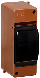 KREPTA 3 Корпус пластиковый КМПн 2/2 IP30 дуб IEK, MKP42-N-02-30-20-D