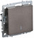 IEK BRITE Выключатель 1-клавишный с индикацией 10А ВС10-1-1-БрТБ темная бронза , BR-V10-1-10-K45