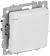 IEK BRITE Розетка 1-местная с заземлением с защитными шторками и крышкой 16А IP20 РСбш10-3-БрАБ арктический белый , BR-R16-16-K91